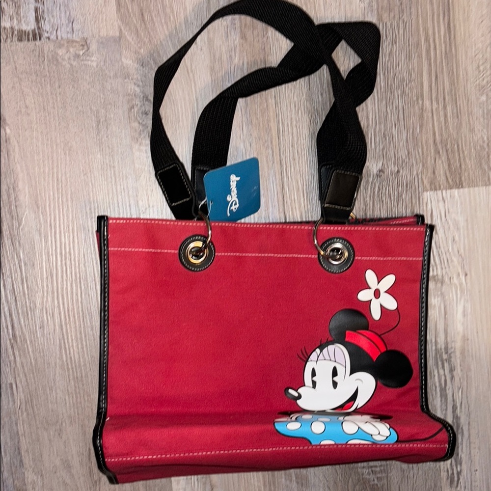 Vintage Disney Red Minnie Mouse Tote Bag